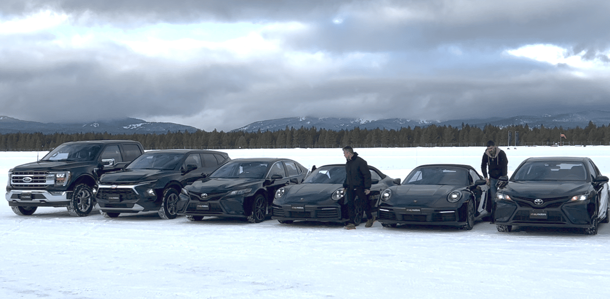 Winter driving school with Ebay Motors