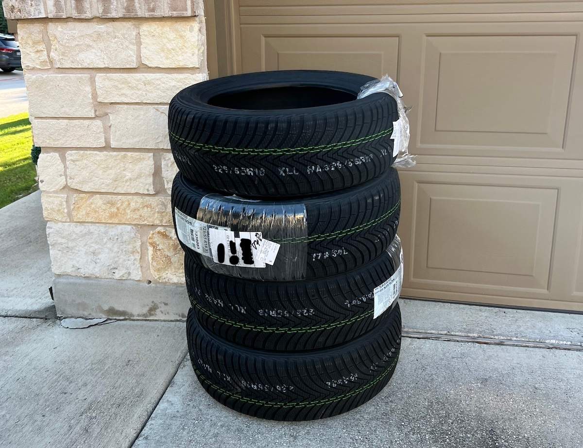 My new set of Kumho Tires