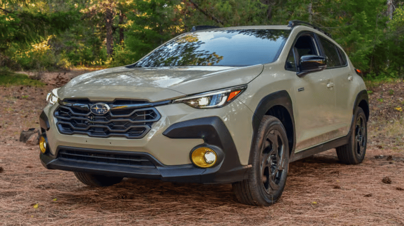 The Subaru Crosstrek, compact, AWD, hybrid and more approachable best small SUVs for families
