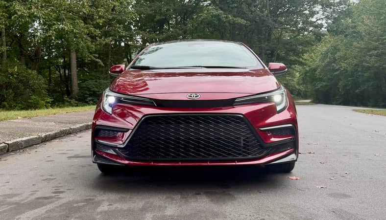 The Front Of The 2026 Toyota Corolla 