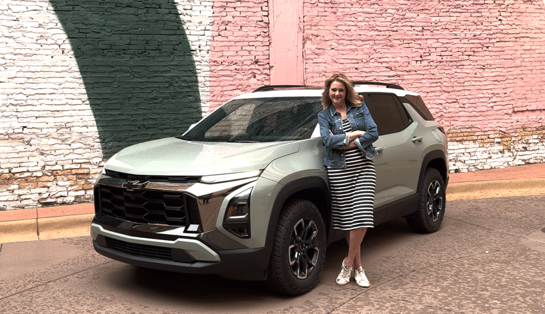 Scotty Reiss with the 2025 Chevrolet Equinox Active