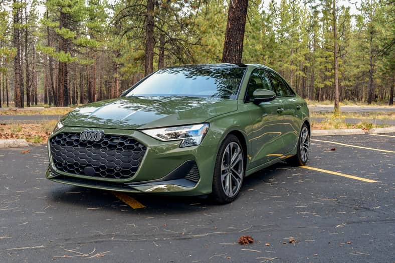 the front quarter end of the 2026 Audi A5
