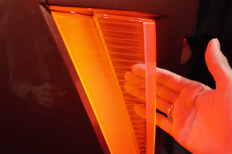 The rear light blades on the 2027 Hyundai Tucson