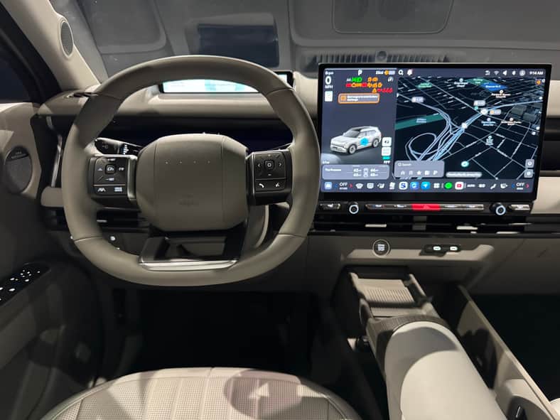 The front cabin in the 2027 Hyundai Tucson