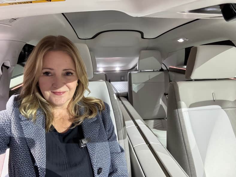 The interior of the Jaguar Type 01 feels like a posh pod of elegance 2